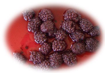 canned blackberry