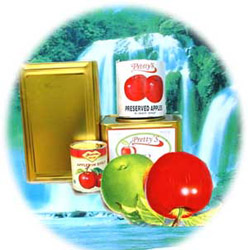 canned apple